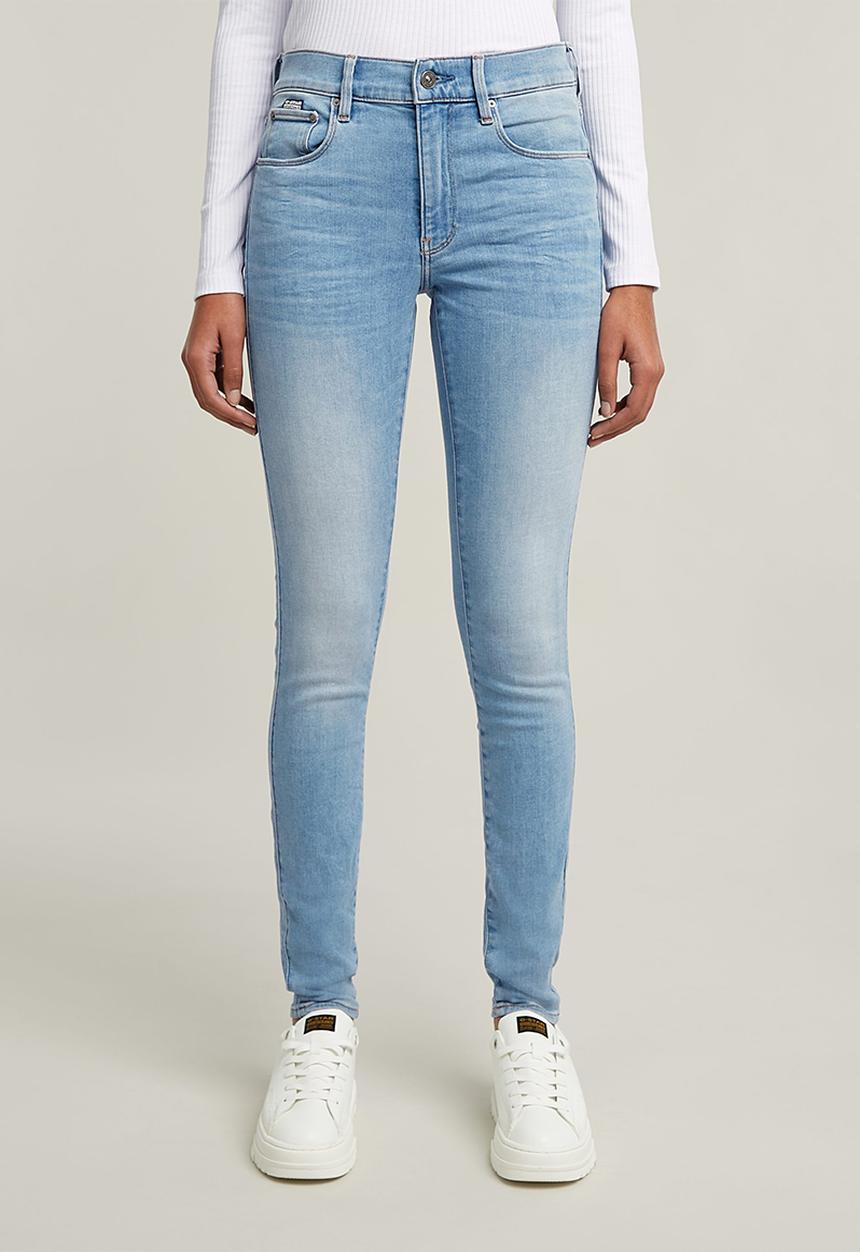 G-STAR - 3301 High Skinny Jeans Wmn - Light Indigo Aged