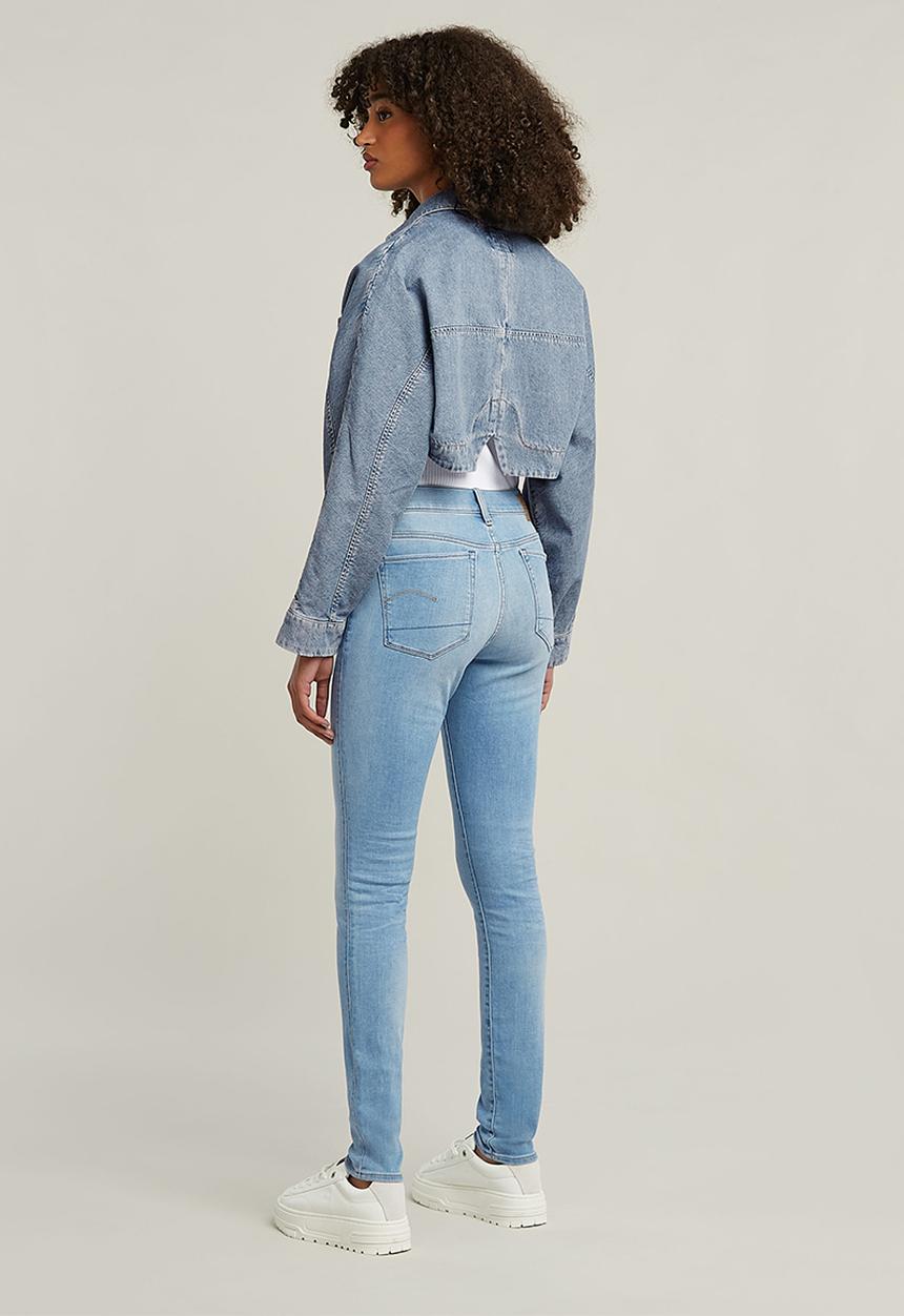 G-STAR - 3301 High Skinny Jeans Wmn - Light Indigo Aged
