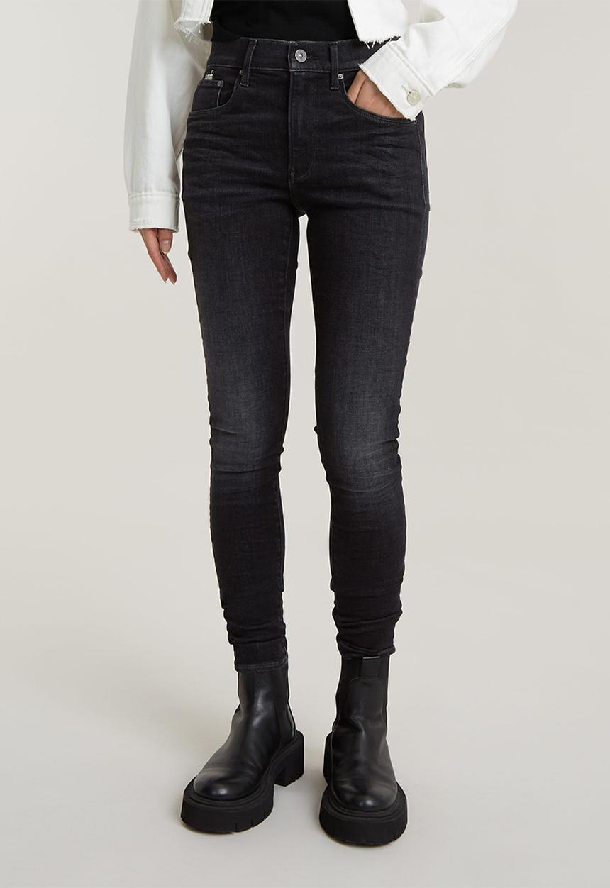 G-STAR - 3301 High Skinny Jeans Wmn - Worn In Coal