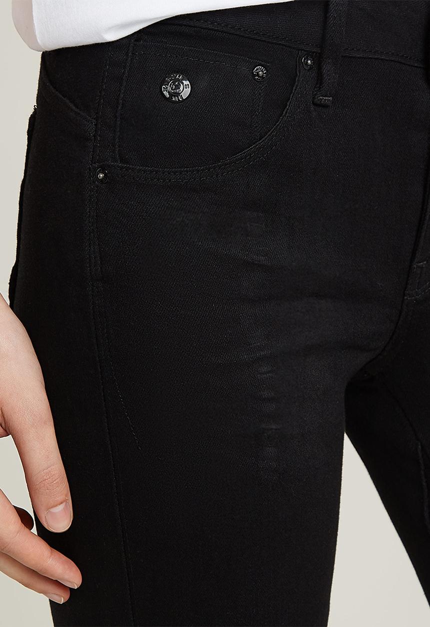 G-STAR - Arc 3D Mid Skinny Jeans Wmn - Pitch Black
