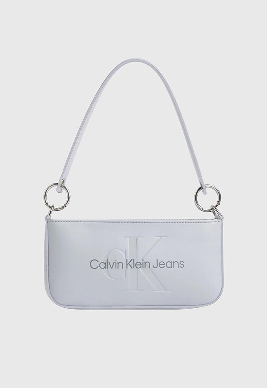 Calvin Klein - Sculpted shoulder bag - quarry
