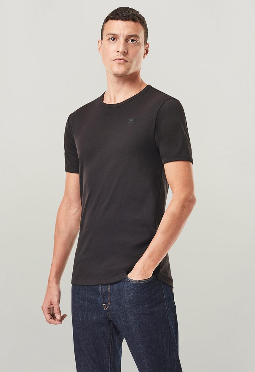 G-STAR - 2-pack Base tee - black