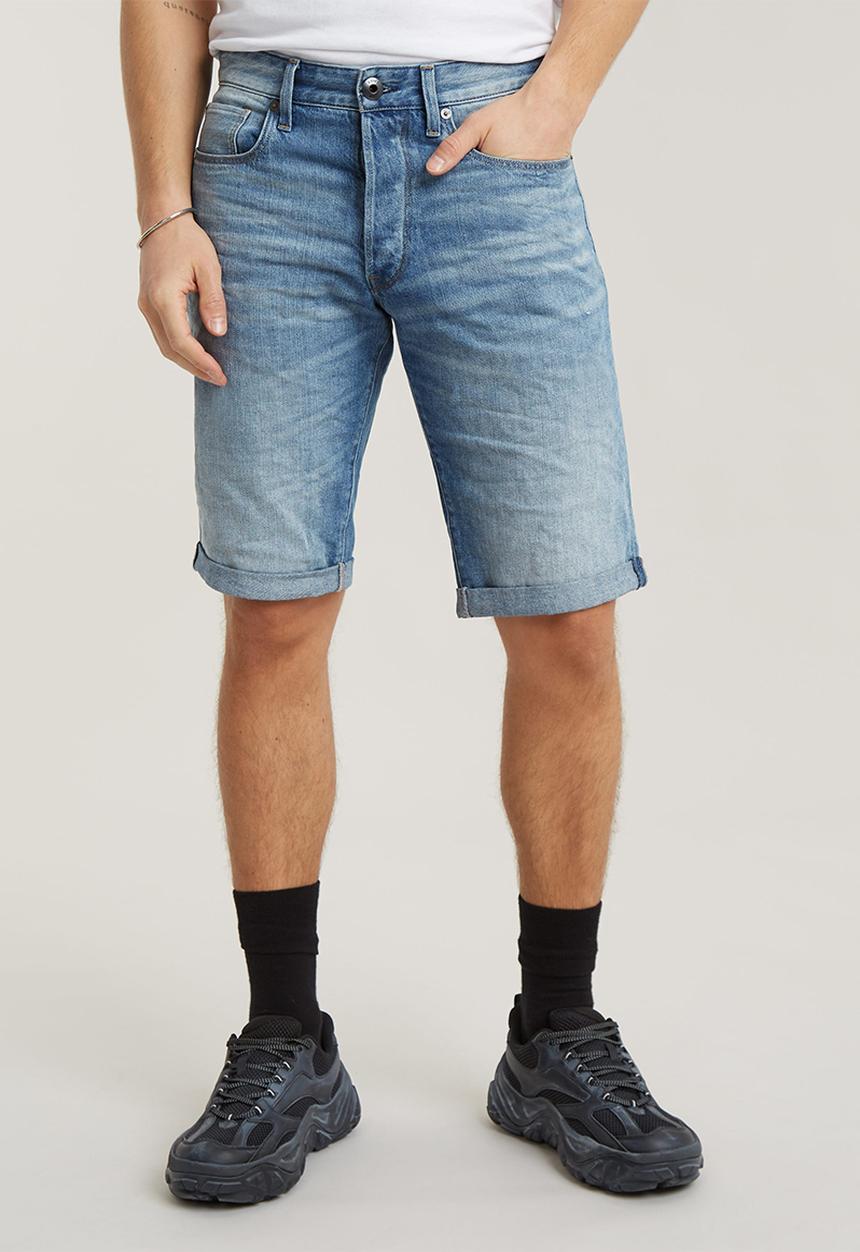 G-STAR - 3301 short Sato denim lt aged 