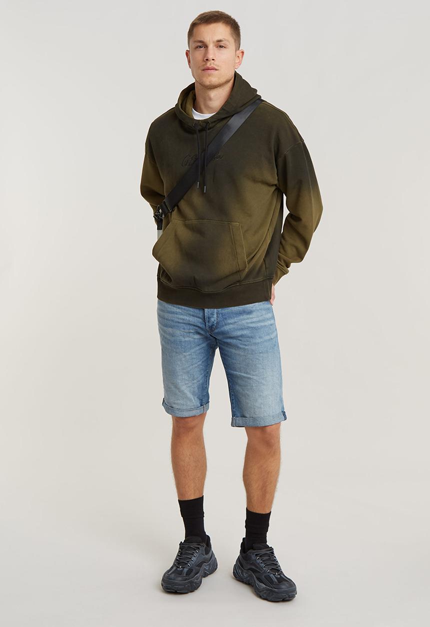 G-STAR - 3301 short Sato denim lt aged 
