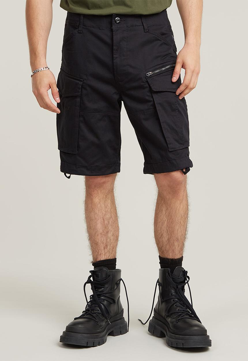 G-STAR - Rovic zip relaxed 1\2 Premium micro str - twill black