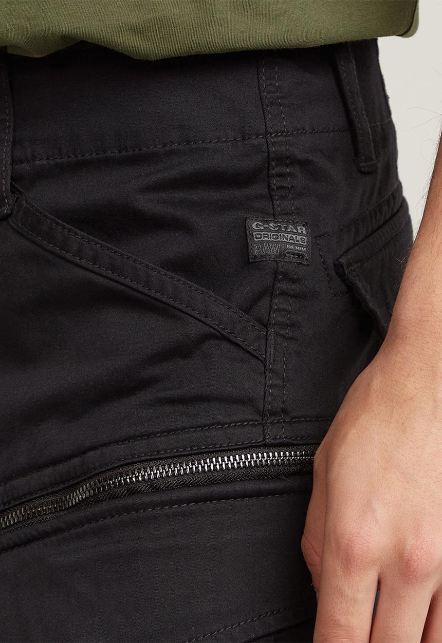 G-STAR - Rovic zip relaxed 1\2 Premium micro str - twill black