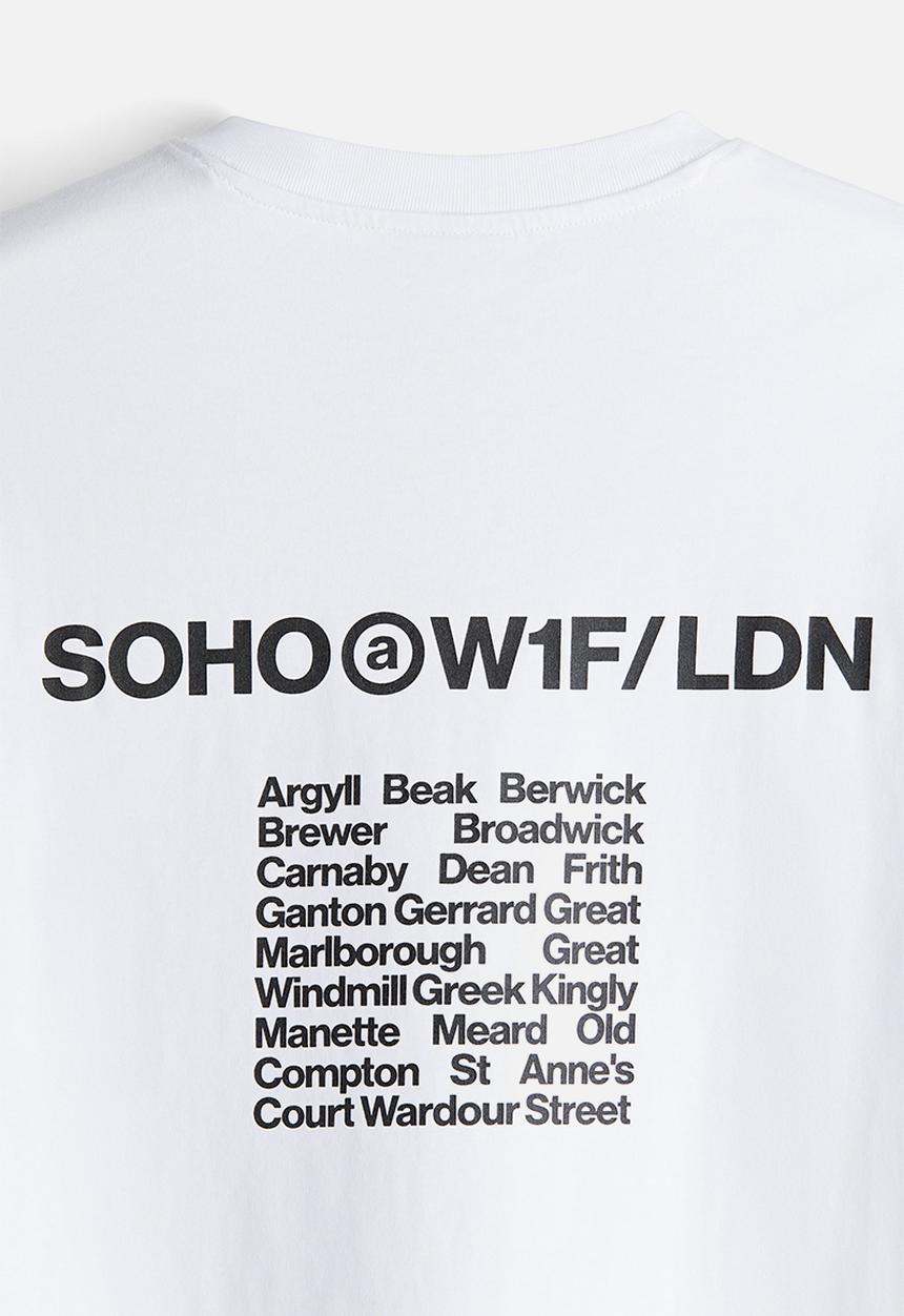 H&M - Loose fit printed T-shirt - white/soho