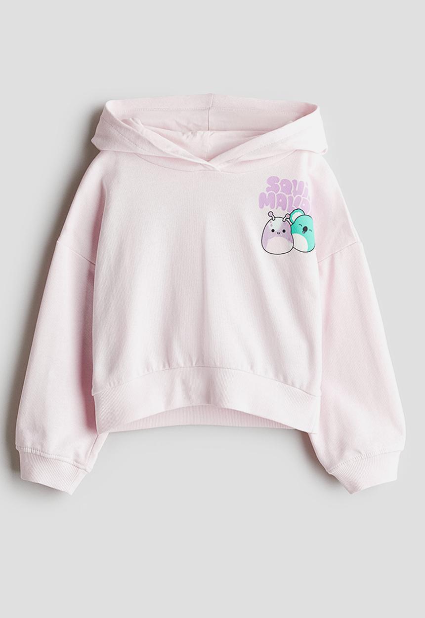 H&M - Printed hoodie - pink,multi