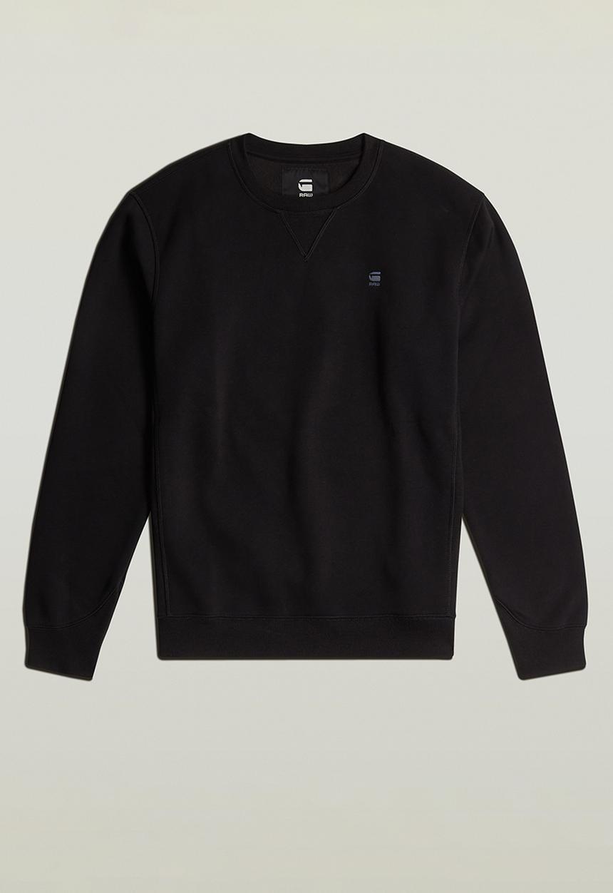 G-STAR - Premium core r sw long sleeve - dk black