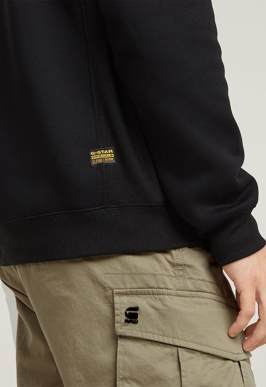 G-STAR - Premium core r sw long sleeve - dk black