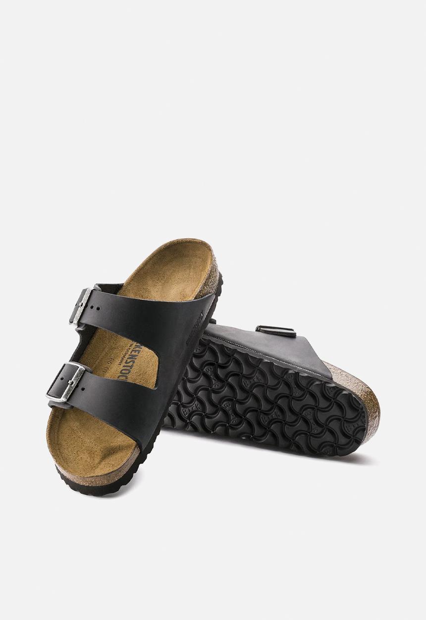 Birkenstock - Arizona oiled leather narrow - black