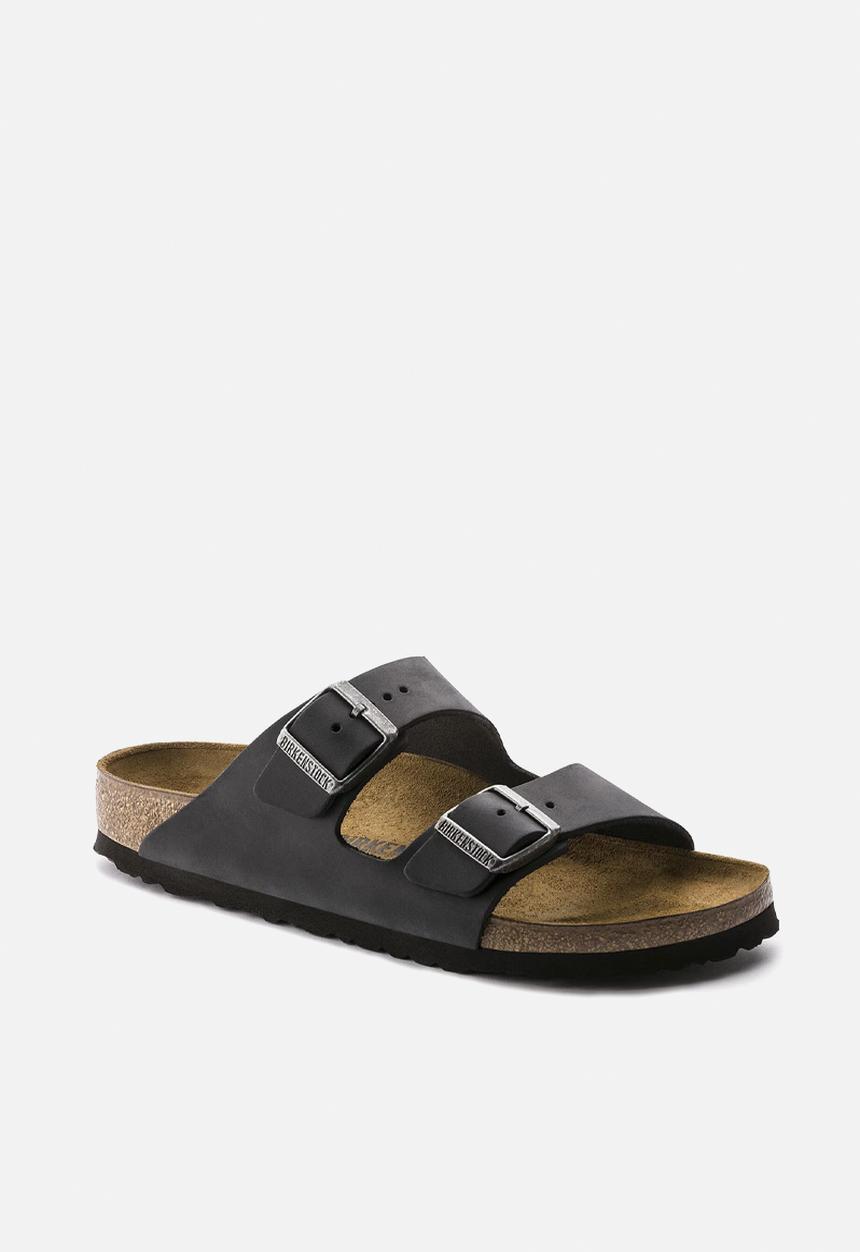 Birkenstock - Arizona oiled leather narrow - black