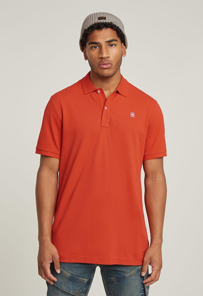 G-STAR - Dunda slim polo s\s - red