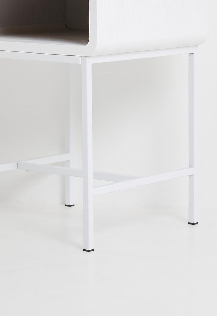 Sixth Floor - Gomez bedside table - white