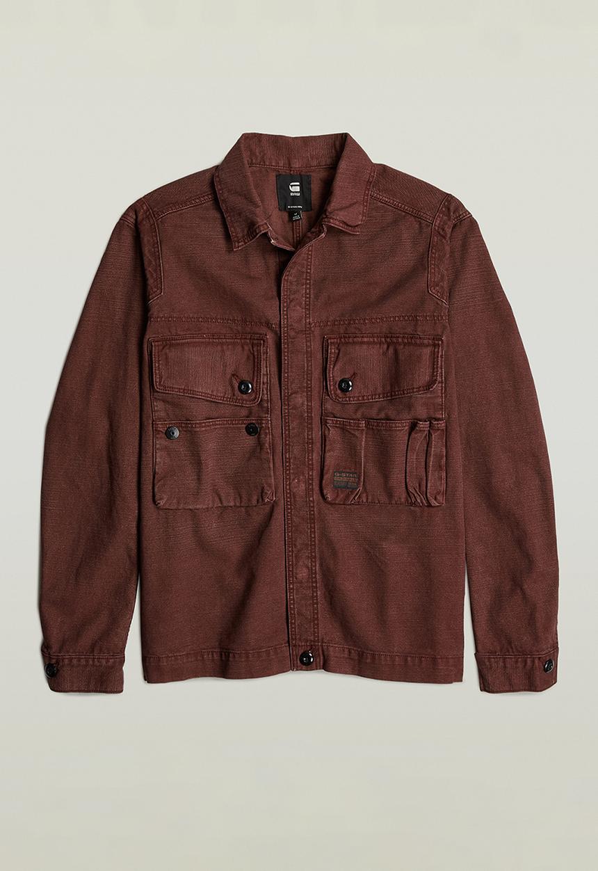 G-STAR - Utility overshirt - faded autumn leaves gd