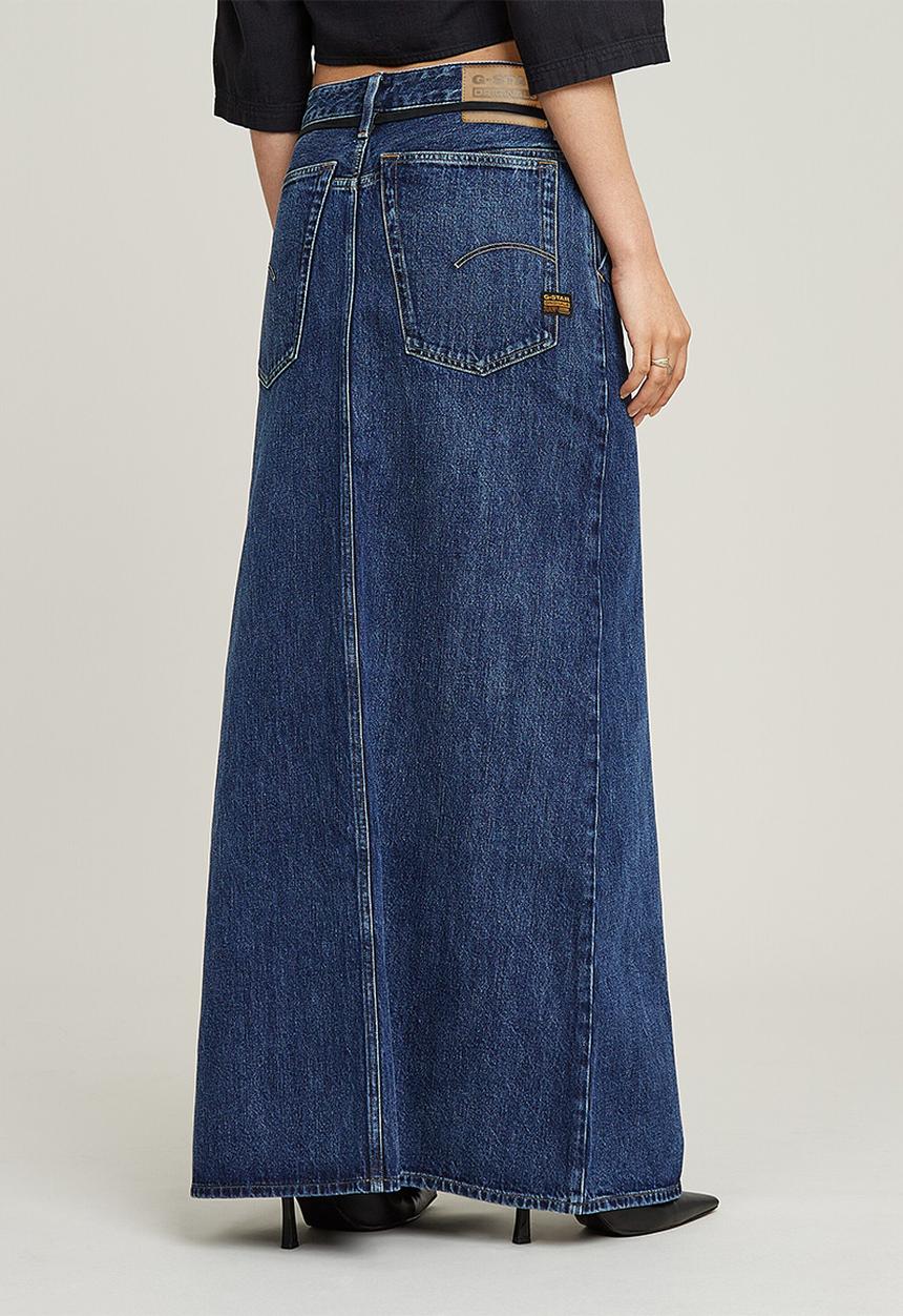 G-STAR - Baggy maxi skirt wmn - worn in blue creek 