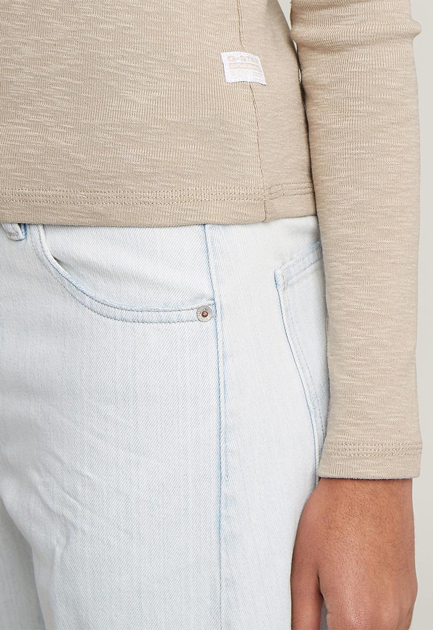 G-STAR - Polo slim l\s wmn - dk brick