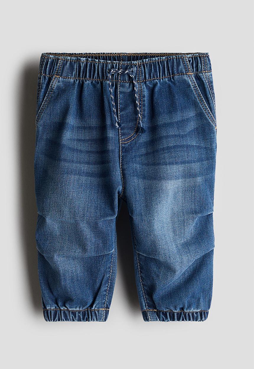 H&M - Denim joggers - blue