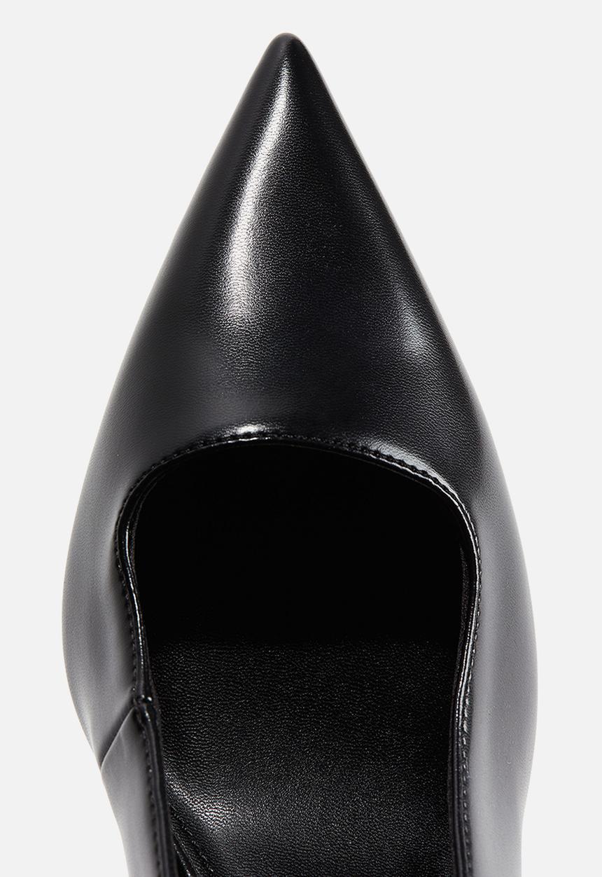 H&M - Pointed slingback court shoes - black