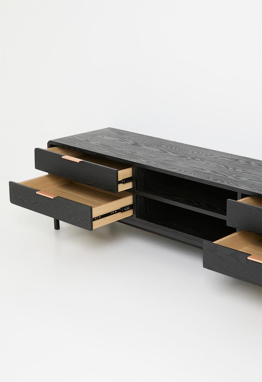 Sixth Floor - Gomez tv unit - black