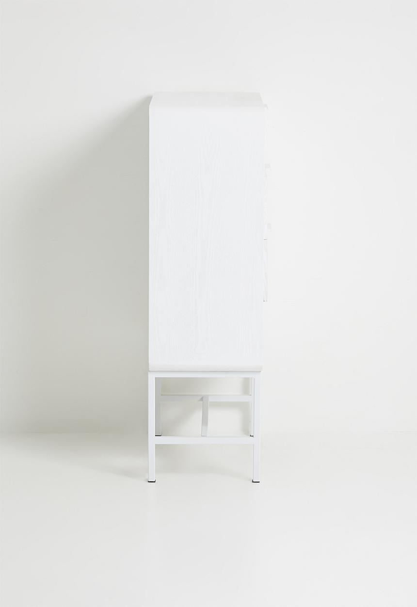 Sixth Floor - Gomez 4 drawer - white