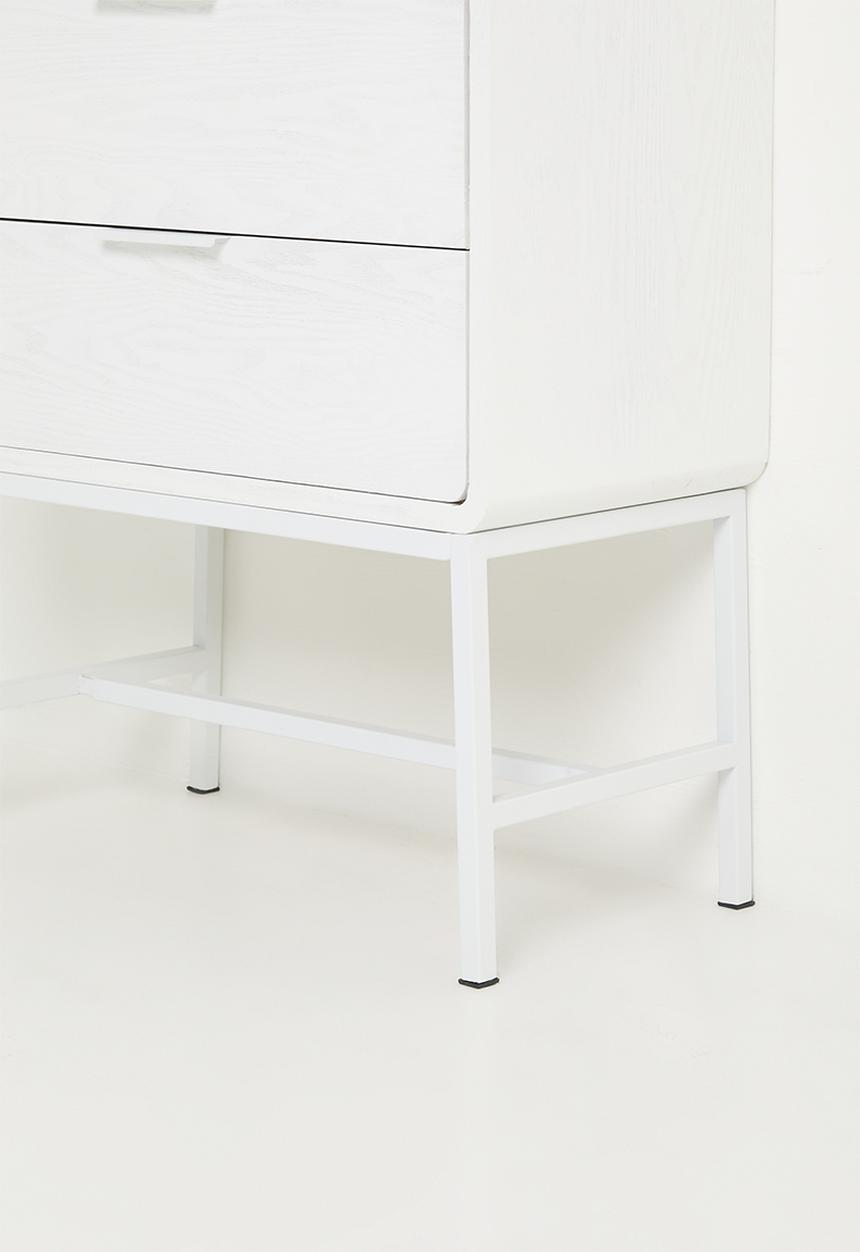 Sixth Floor - Gomez 4 drawer - white