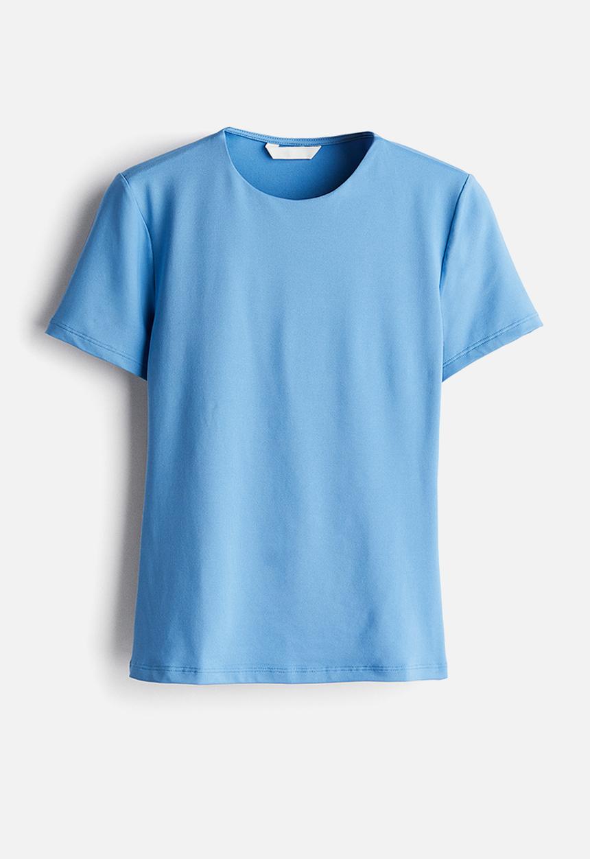 H&M - Fitted top - blue
