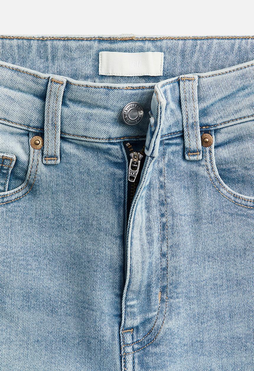 H&M - Skinny high jeans -  light denim blue