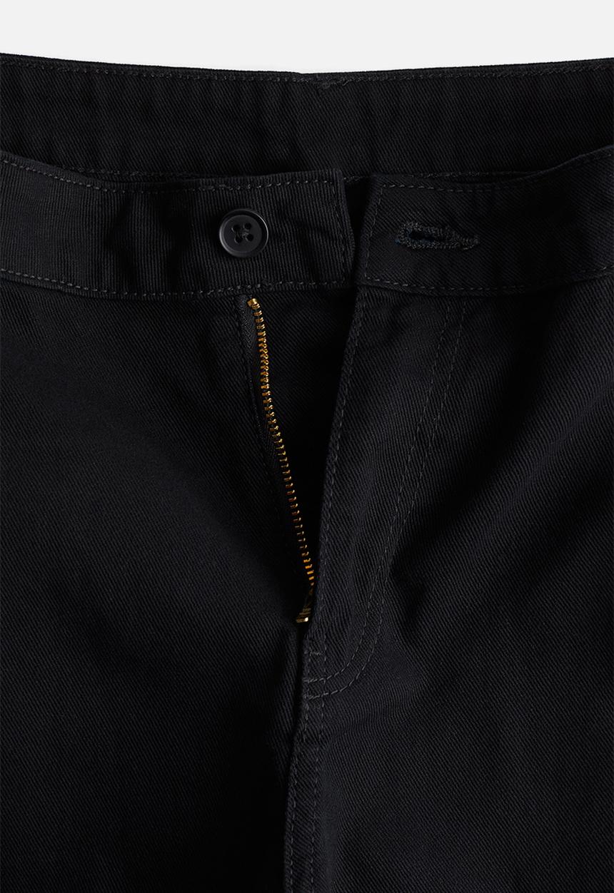 H&M - Wide cargo trousers - black