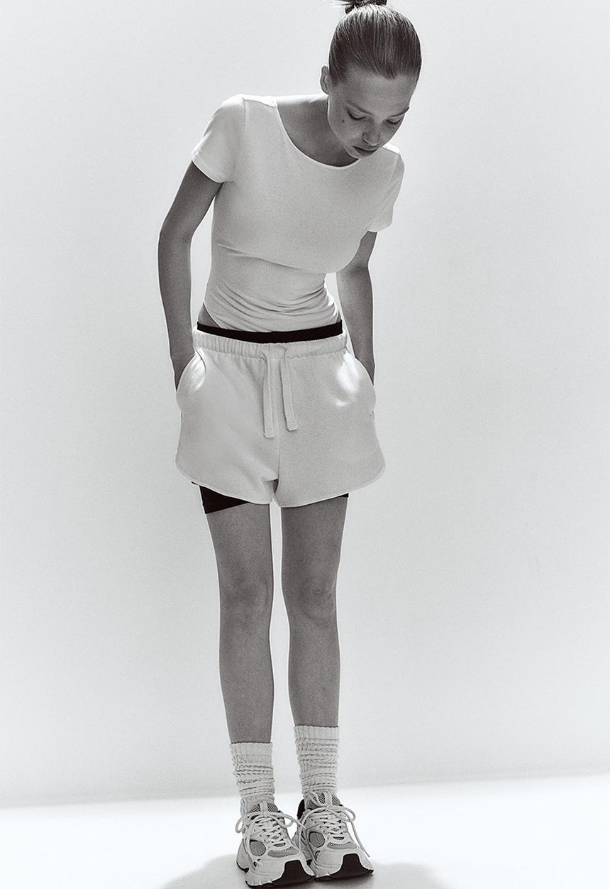H&M - Scoop-back body - white
