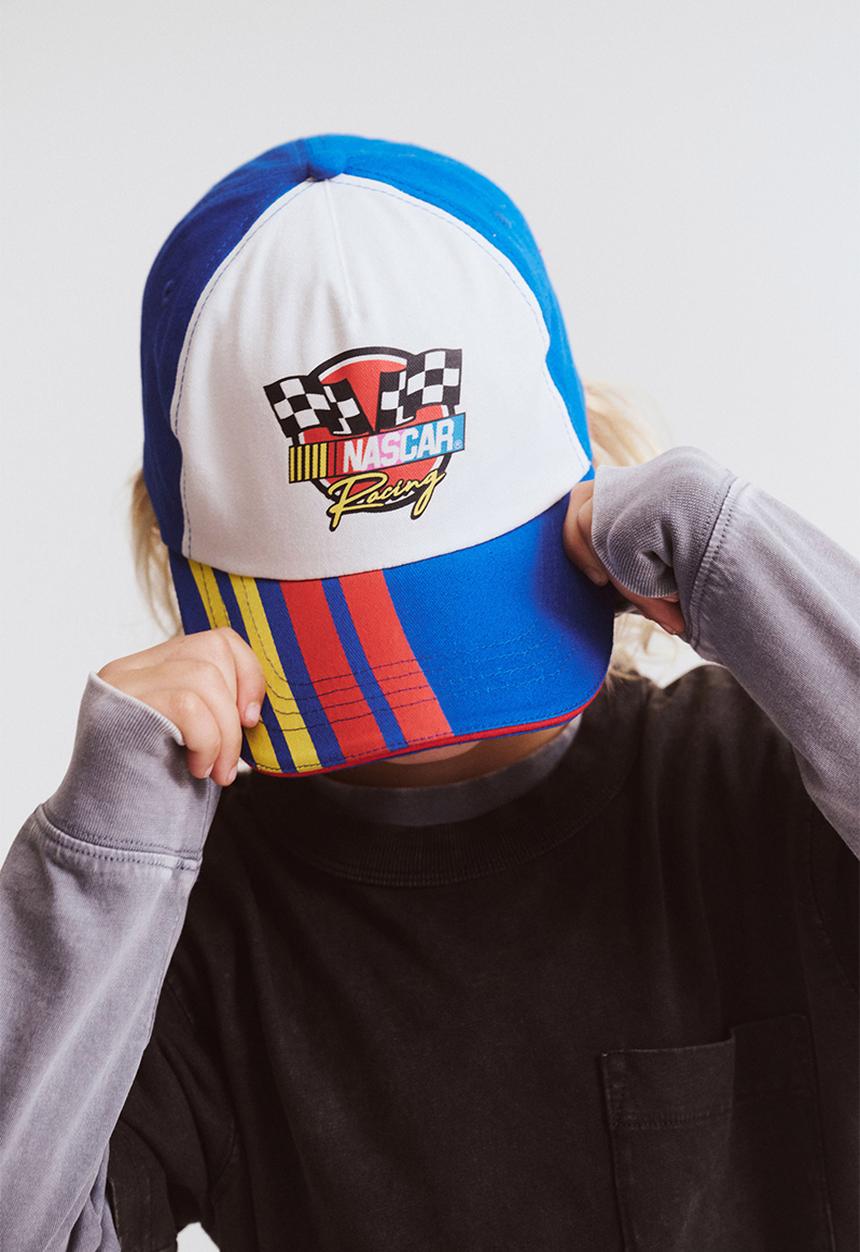 Cotton On - Kids licensed cap - lcn ncr nascar/harbour blue