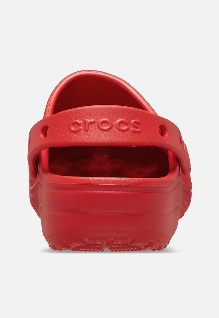 Crocs - Classic Floral Cut Out Clog - Cherry Red