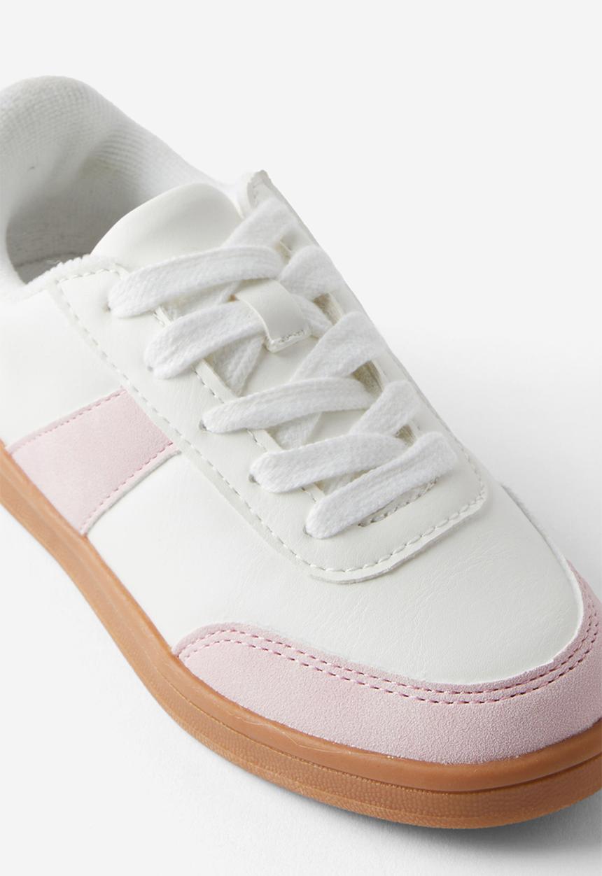 Cotton On - Lenny retro sneaker - blush pink/dawn blue