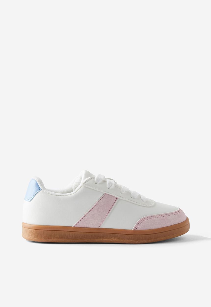 Cotton On - Lenny retro sneaker - blush pink/dawn blue