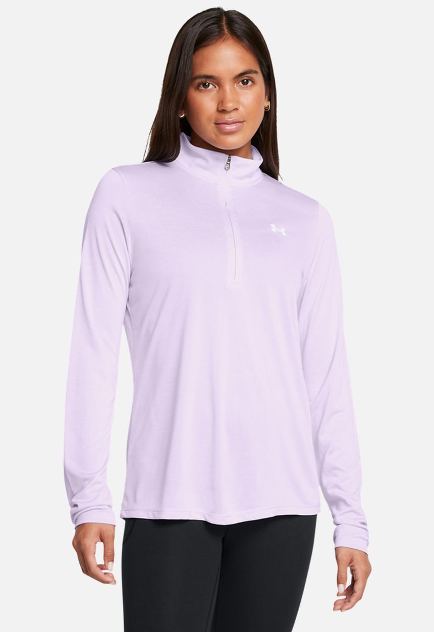 Under Armour - Tech 1/2 Zip- Twist - Salt Purple / White