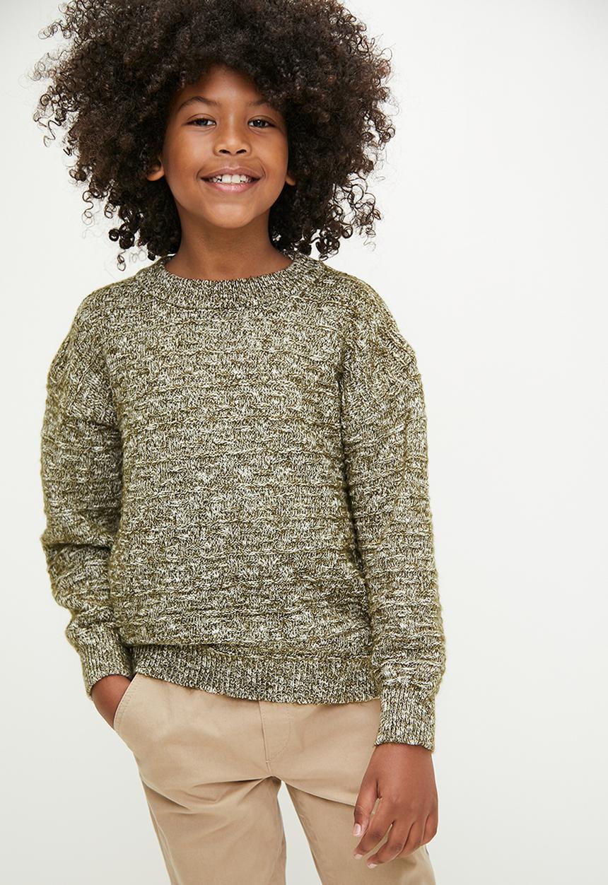 Pop Candy - Knitted jersey - green