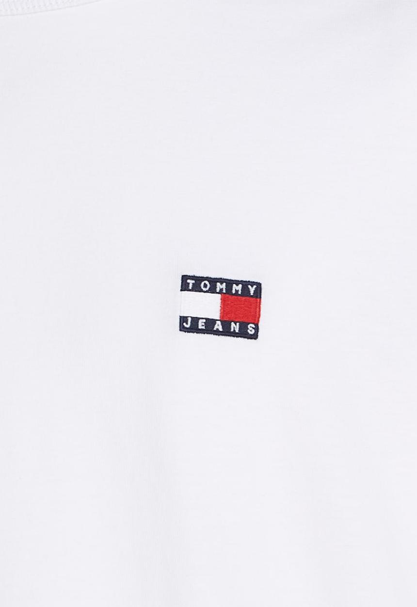 Tommy Hilfiger - Tjm Reg Badge Long Sleeve Tee - White