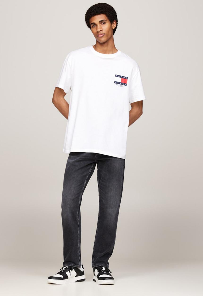 Tommy Hilfiger - Tjm Reg Rwb Sig Flag Tee Ext - White