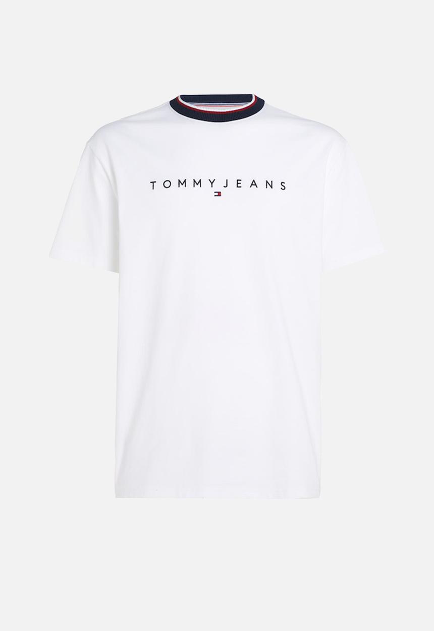 Tommy Hilfiger - Tjm Reg Linear Ringer Tee - White