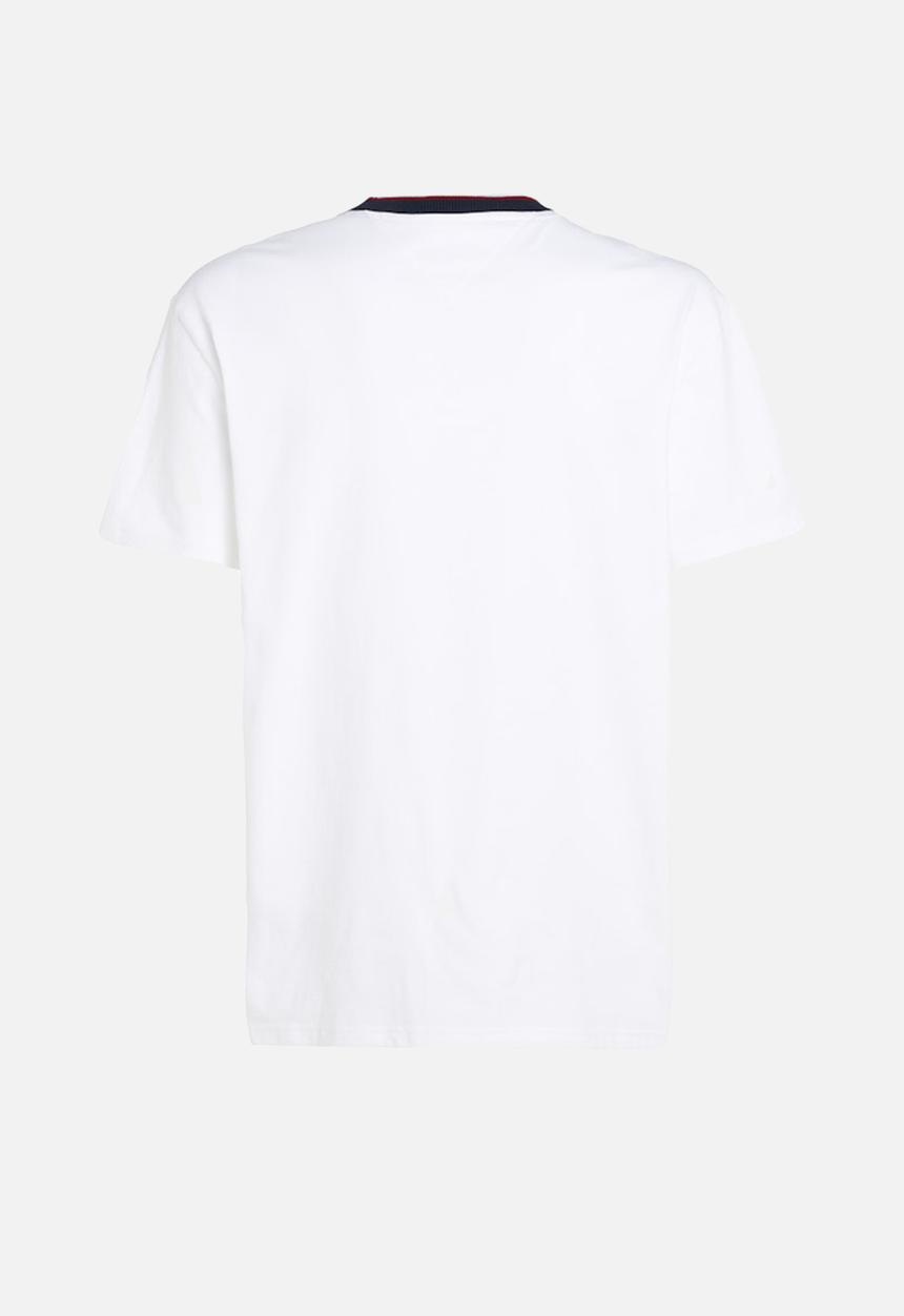Tommy Hilfiger - Tjm Reg Linear Ringer Tee - White