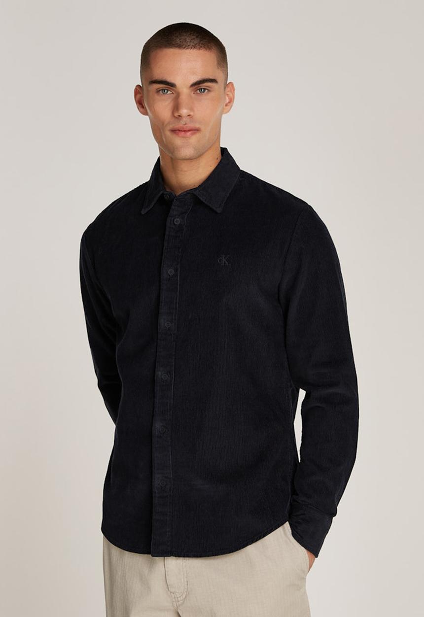 Calvin Klein - Corduroy Regular Fit Shirt - Ck Black