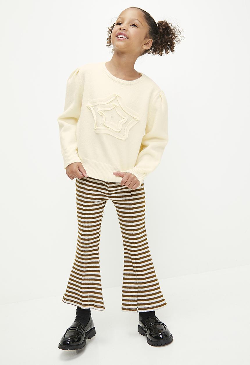 Pop Candy - Applique sweater - off white