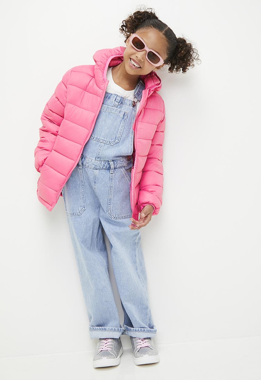 Pop Candy - Hooded puffer jacket - pink