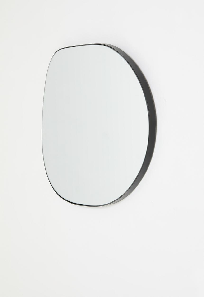 Sixth Floor - Organic Shaped Mirror - Black 