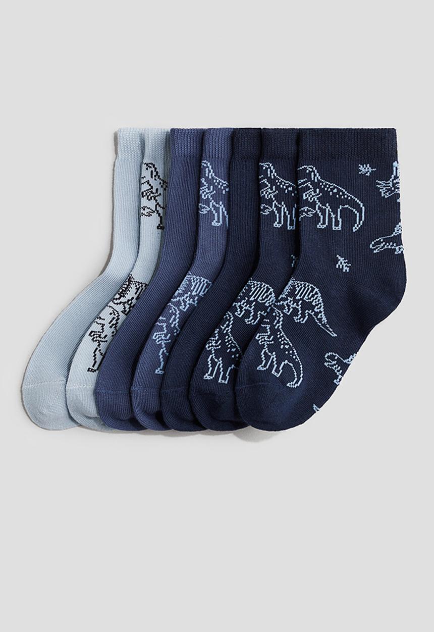 H&M - 7-pack socks - blue