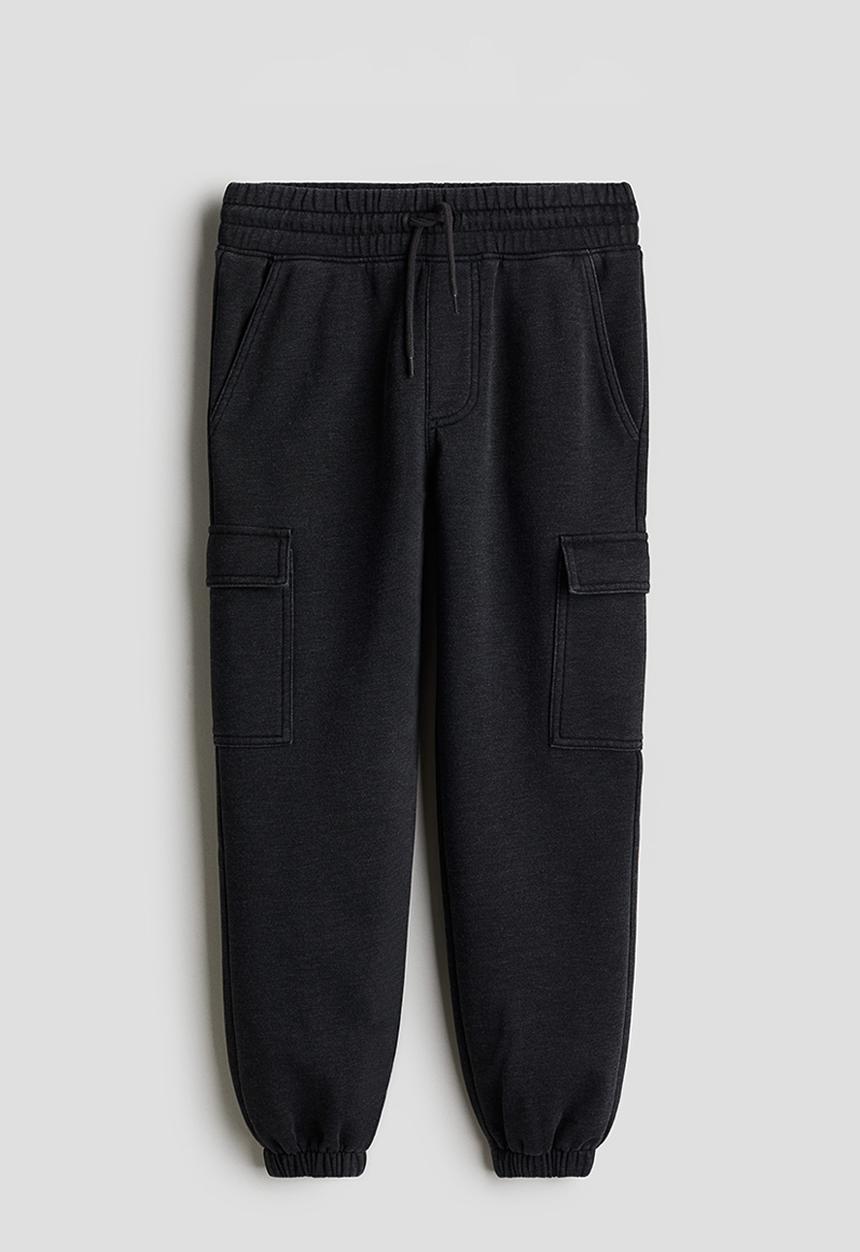 H&M - Cargo joggers - black