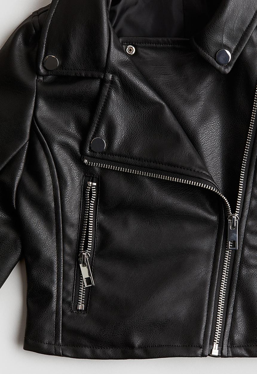 H&M - Biker jacket - black