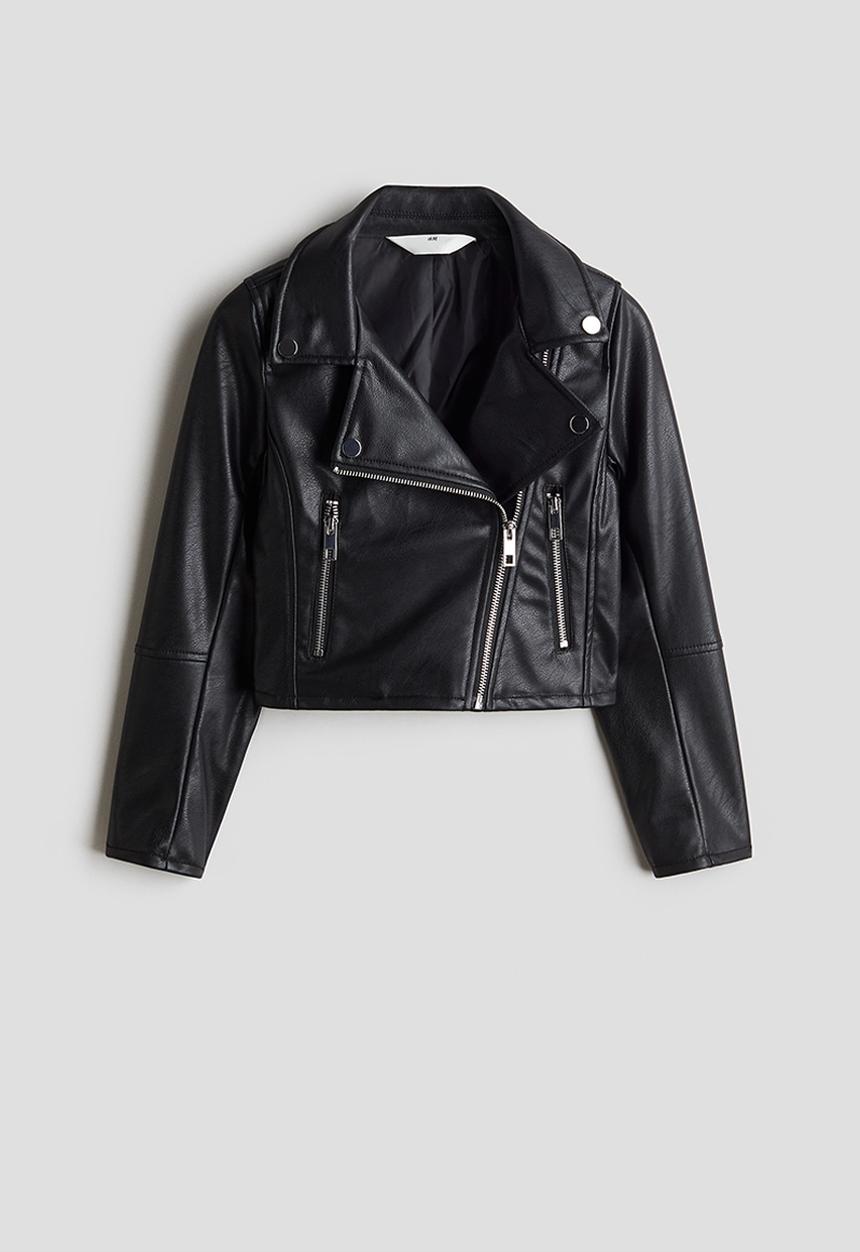 H&M - Biker jacket - black