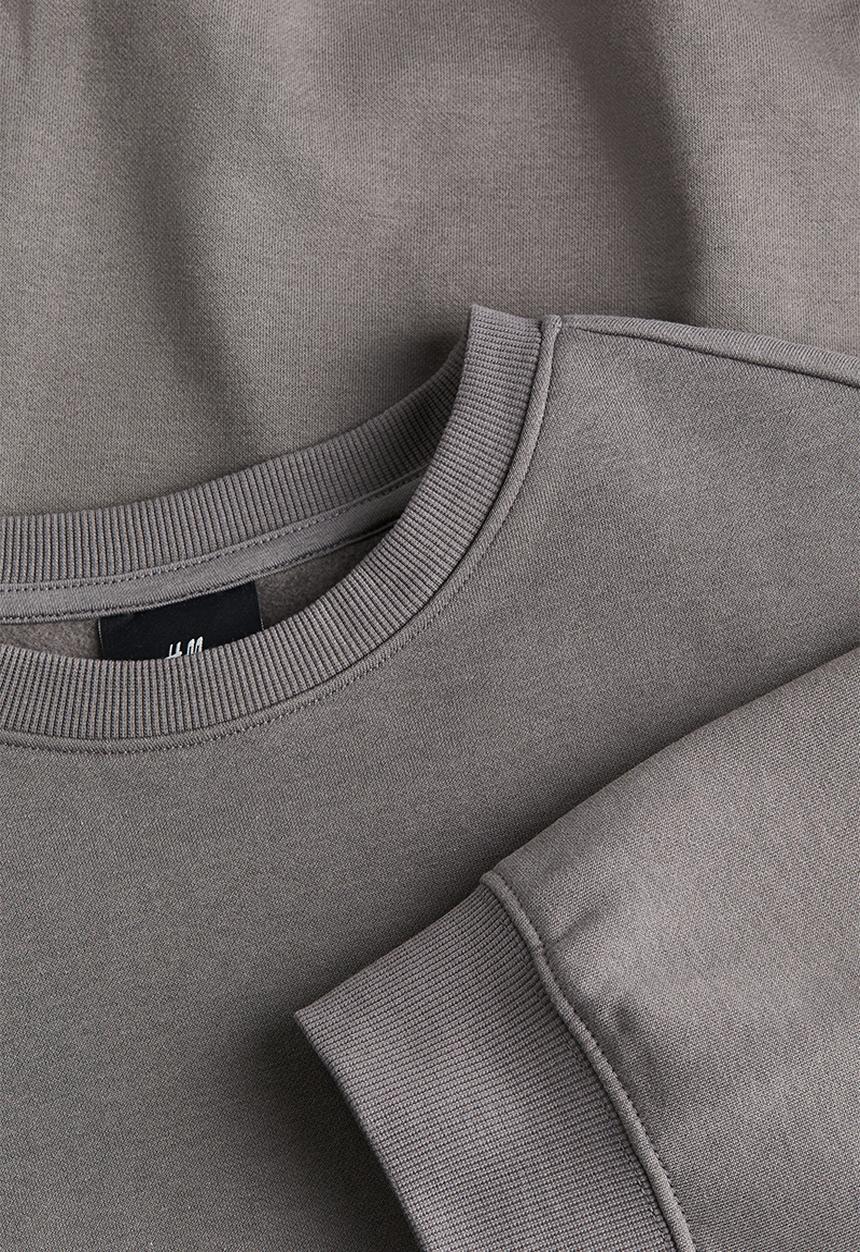 H&M - Loose fit sweatshirt - greige
