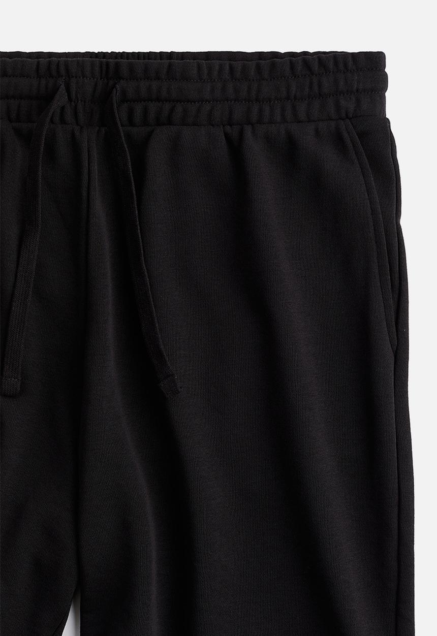 H&M - Regular fit sweatshorts - black